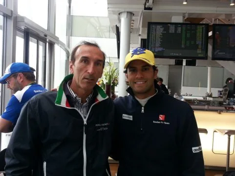 Felipe Nasr, ospite dell’Hotel Fossati