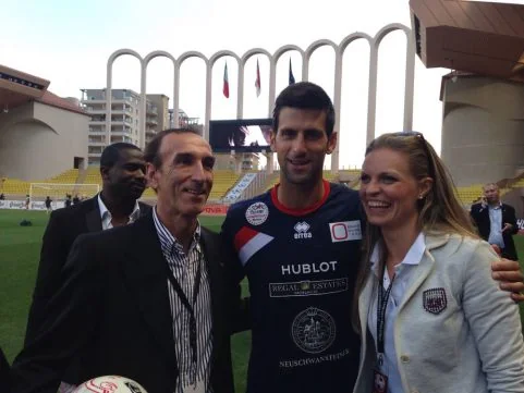 Nole Djokovic + Manuela Moelgg, ospite dell’Hotel Fossati
