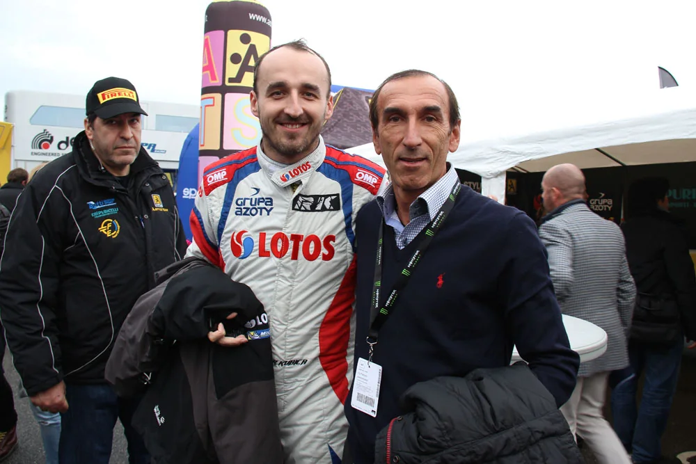 Robert Kubica, ospite dell’Hotel Fossati
