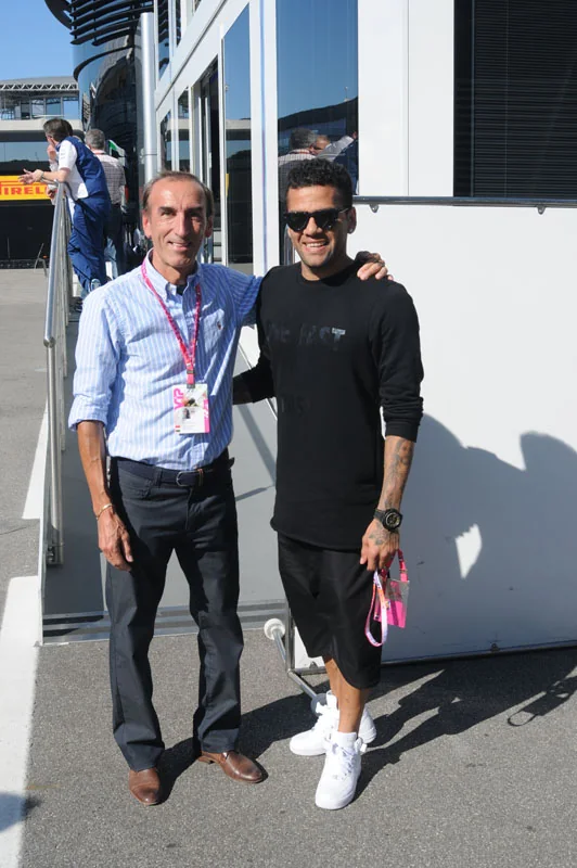 Dani Alves, ospite dell’Hotel Fossati