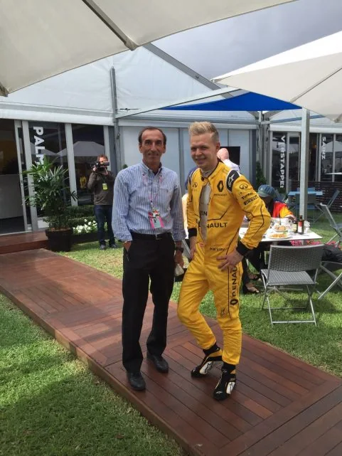 K. Magnussen, ospite dell’Hotel Fossati