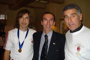 Andrea Pirlo - Mauro Tassotti, ospite dell’Hotel Fossati