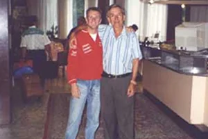 Alan Mc Nish, ospite dell’Hotel Fossati