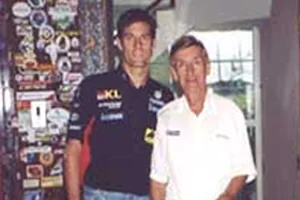 Mark Webber, ospite dell’Hotel Fossati