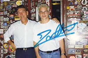 Jacques Villeneuve, ospite dell’Hotel Fossati