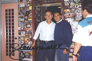 Gianni Morbidelli, ospite dell’Hotel Fossati