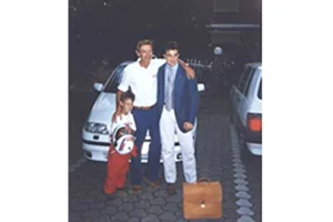 Jean Alesi, ospite dell’Hotel Fossati