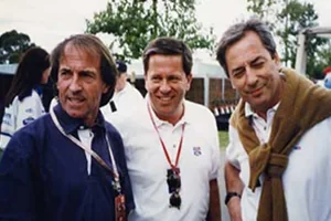 Jacques Laffite - Pierre Van Vliet - Jean Louis Moncet, ospite dell’Hotel Fossati