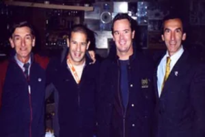 Tony Kanaan - Jimmy Vasser, ospite dell’Hotel Fossati
