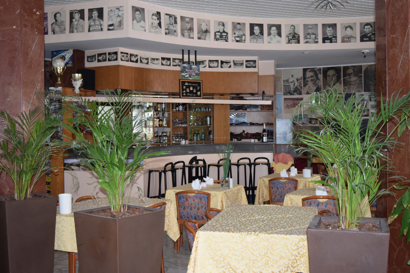 Sala colazione luminosa dell’Hotel Fossati